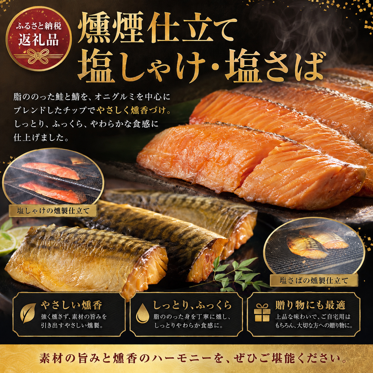 ふるさと納税　燻煙仕立て